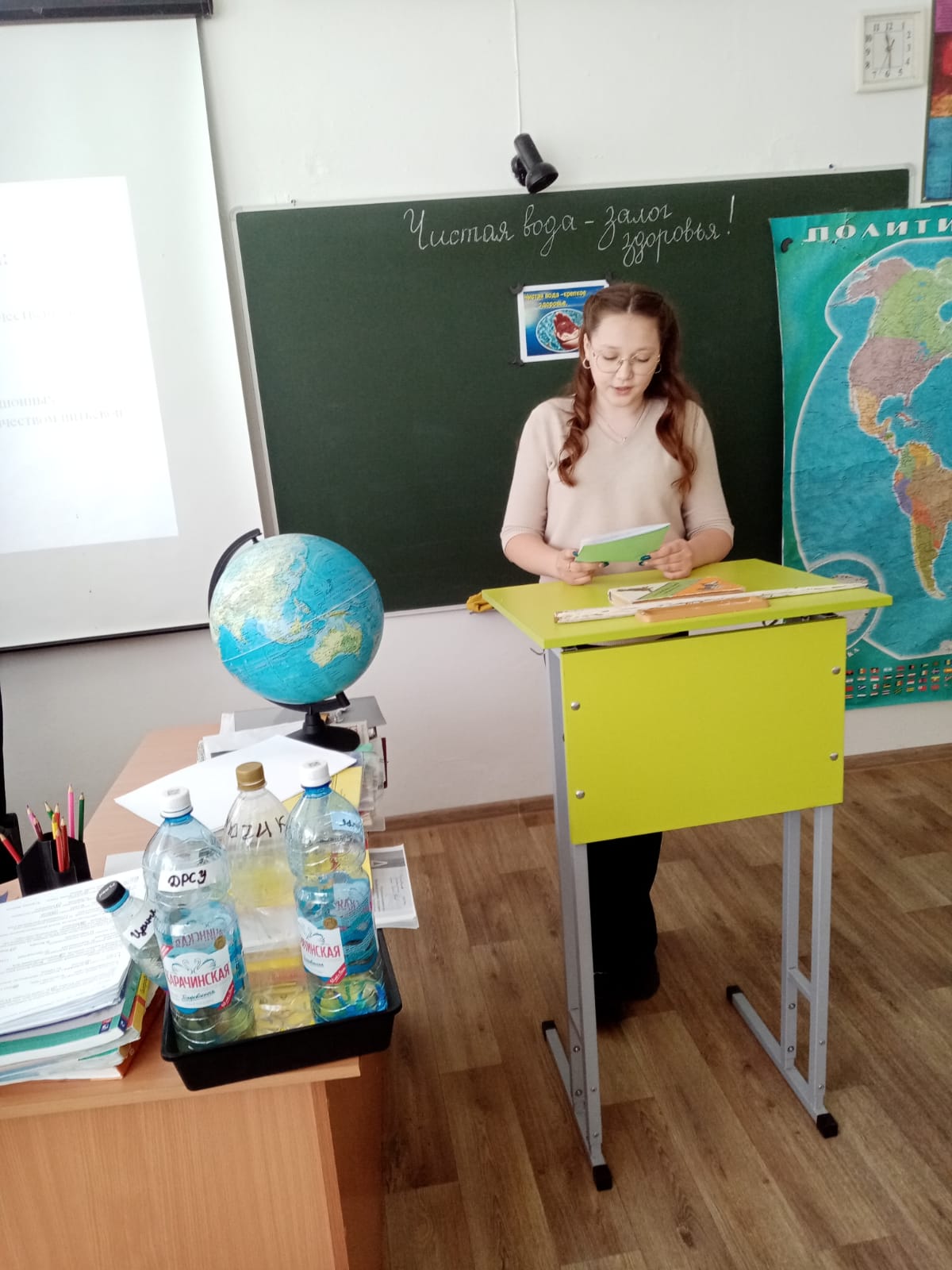 15 мая ученица 6 класса представила свой проект по Точке Роста:&amp;quot; Качество питьевой воды в селе Ненинка&amp;quot;
