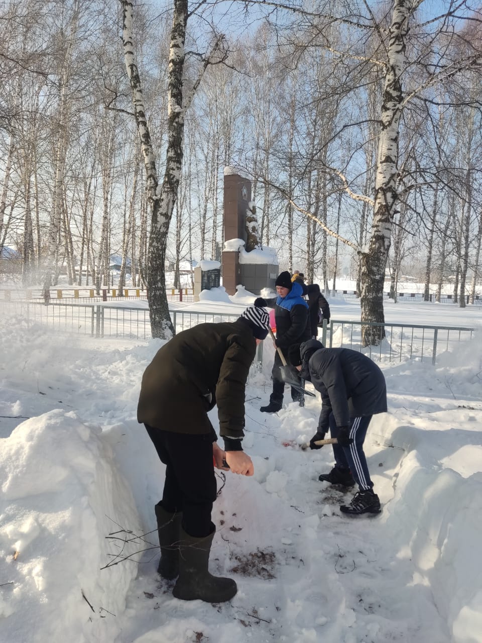 Трудовой десант.